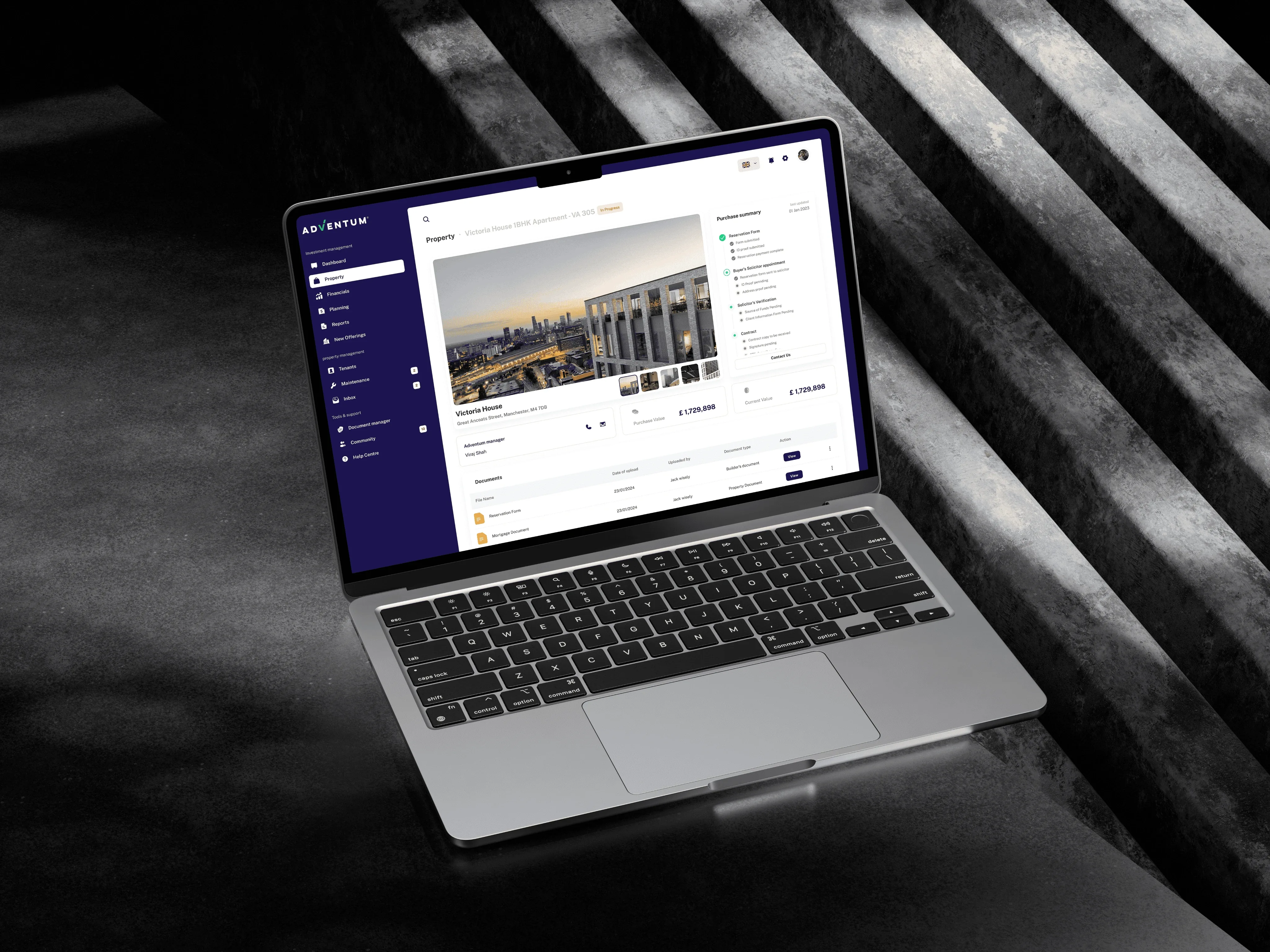 Adventum — Performance view