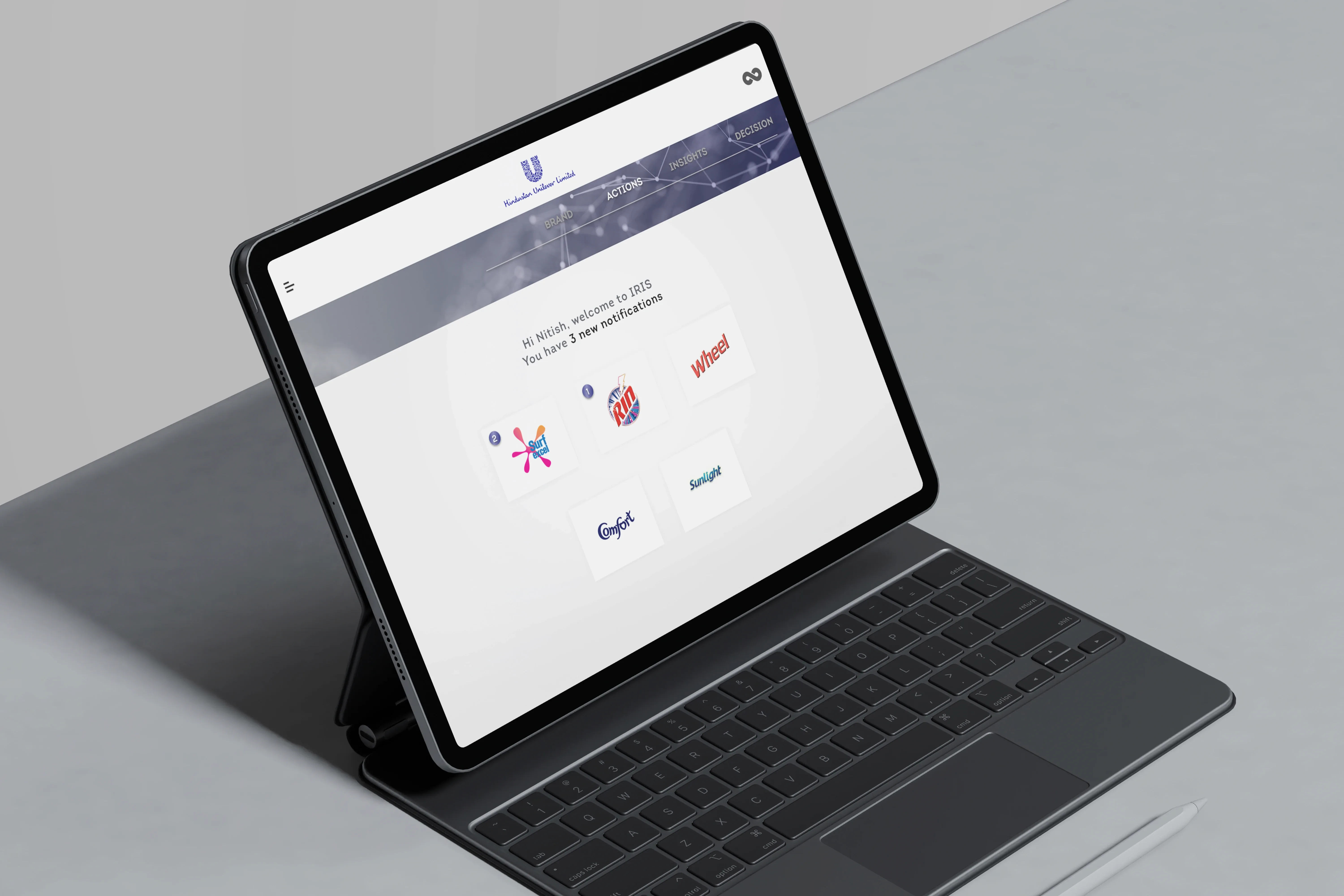 IRIS — Notifications and brand routing